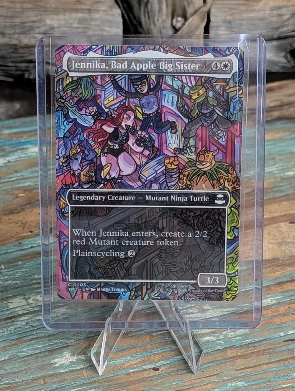 Magic The Gathering TMNT 7 Card Bundle